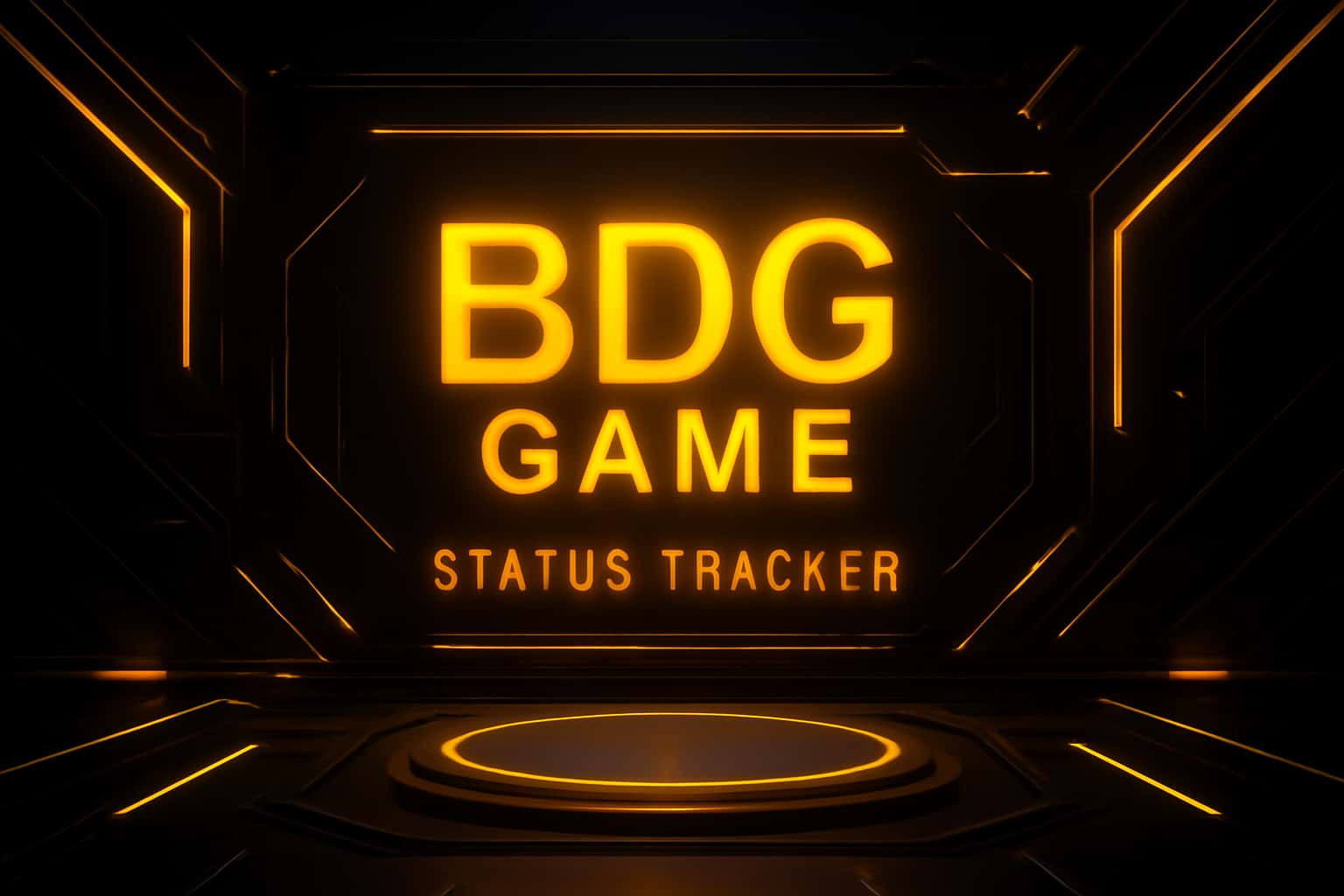 Futuristic gaming background with neon accents