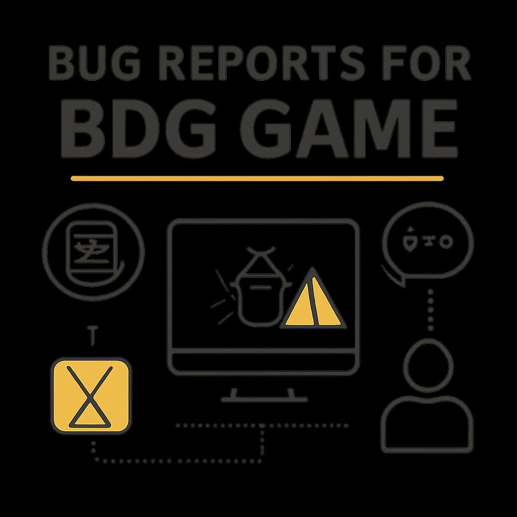 An illustration of the problems and solutions for BDG Game bug reports.