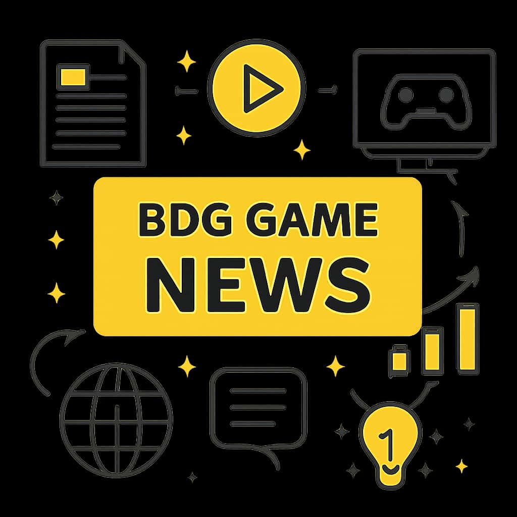 Diagram illustrating the key features of BDG Game News.