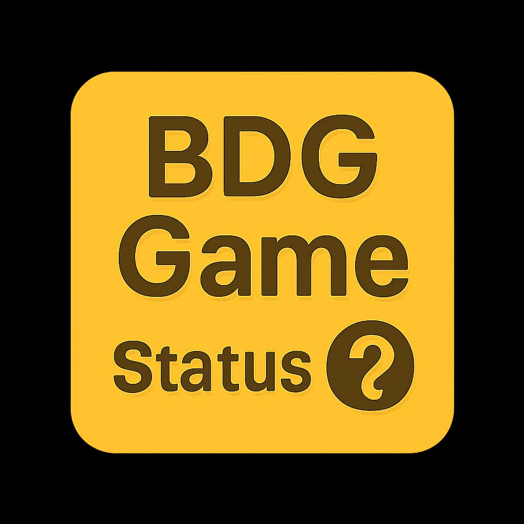 Badge representing BDG Game Status.