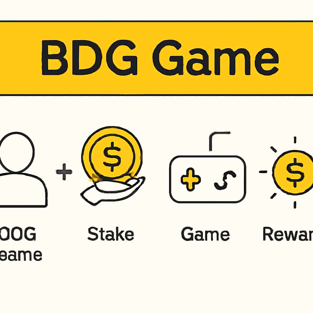 Diagram illustrating the mechanics of BDG Game.