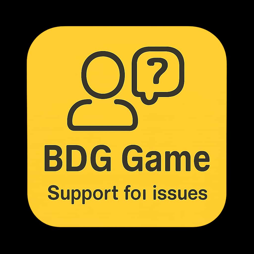 Badge representing BDG Game support.