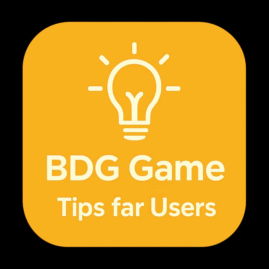 An icon representing help resources for BDG Game users.