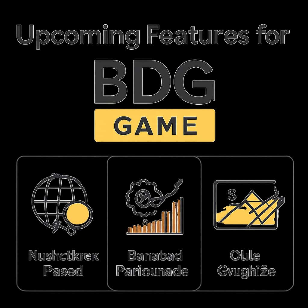 Illustration of the features of BDG Game.